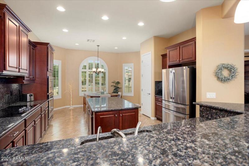 Kitchen toward Breakfast Room
