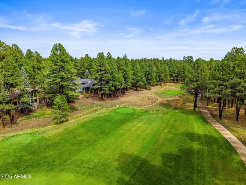 74-Aerial Back and Golf Course