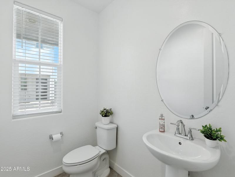 Downstairs Powder Bathroom