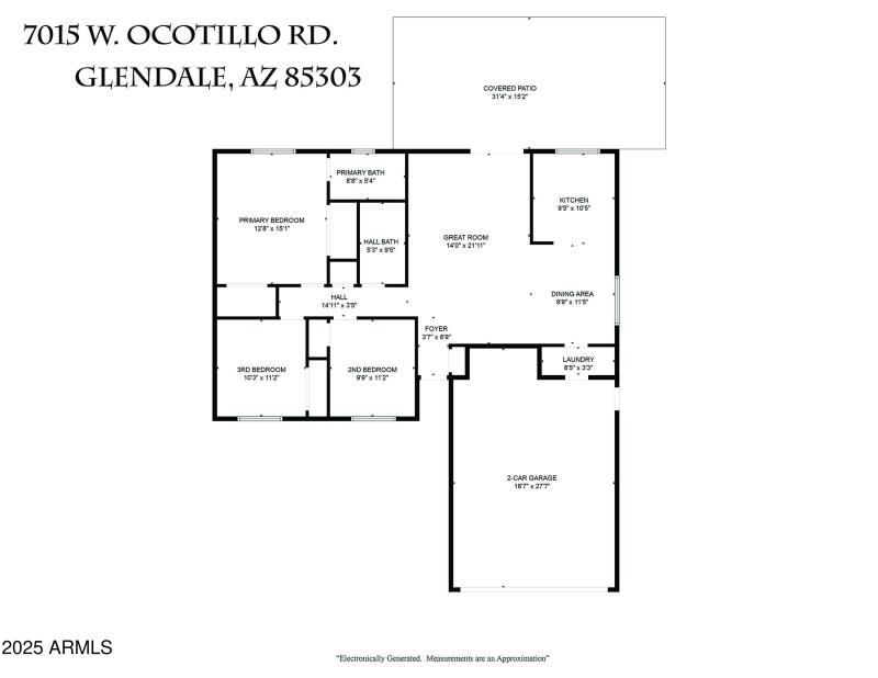 7015 W. Ocotillo Rd - FLOORPLAN