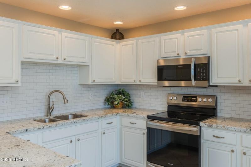Kitchen with Stainless Steel Appliances