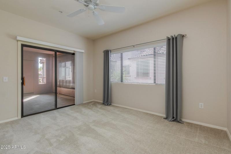 Primary Bedroom Off Patio