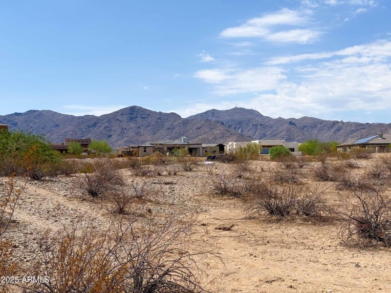 Beautiful views from lot