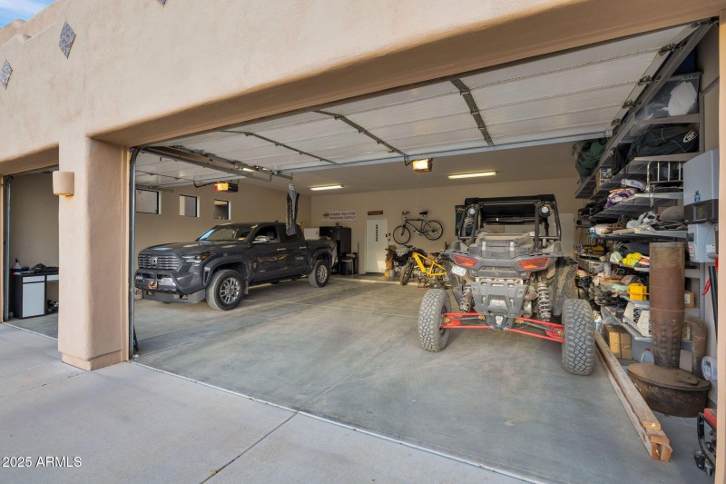 3 car extended garage