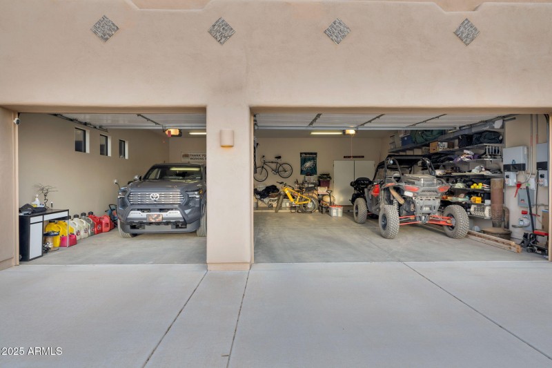 3 Car extended Garage