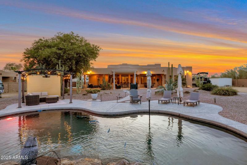 Back yard Twilight 2