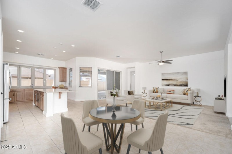 DINING AREA TO GREAT ROOM