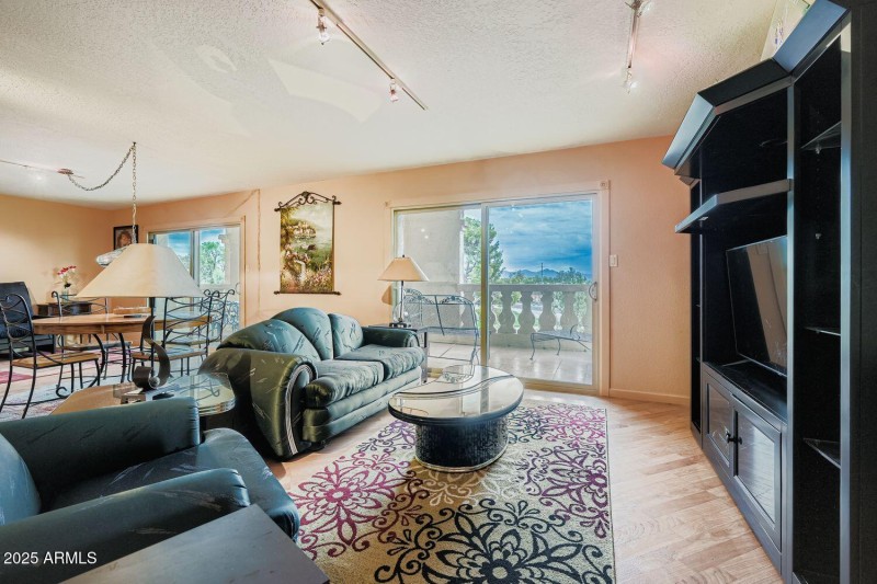 Living area w/Balcony