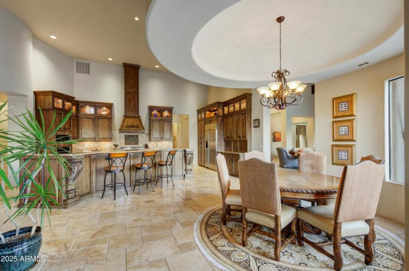 Kitchen and Dining Area