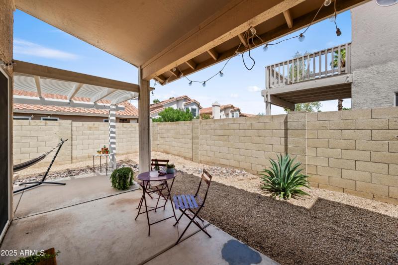 Covered Back Patio