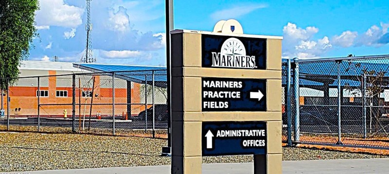 Spring Training Mariner's Practice Field