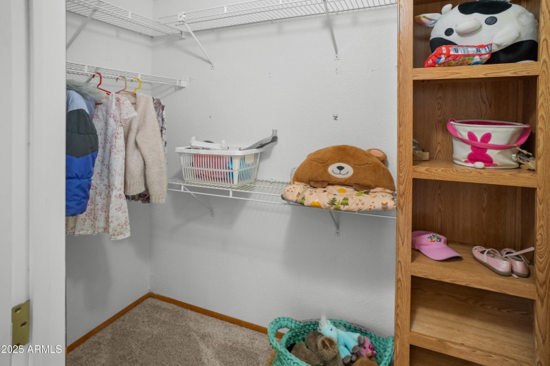 Walk-in closet bedroom two
