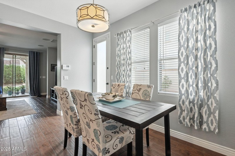 Eat-In-Kitchen to Backyard