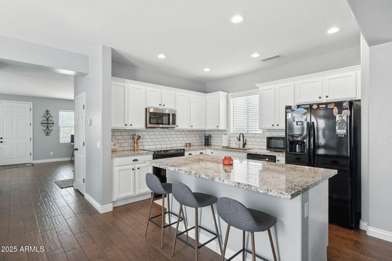 Kitchen to Front Door