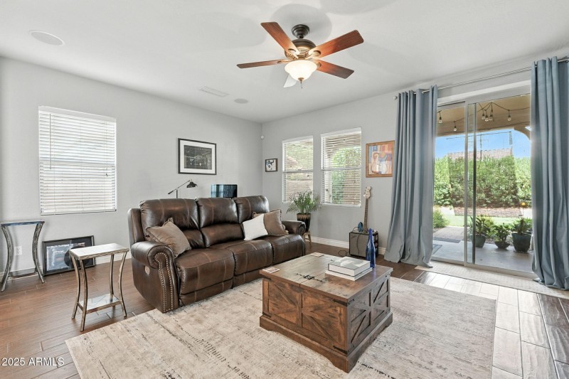 Living Room to Backyard