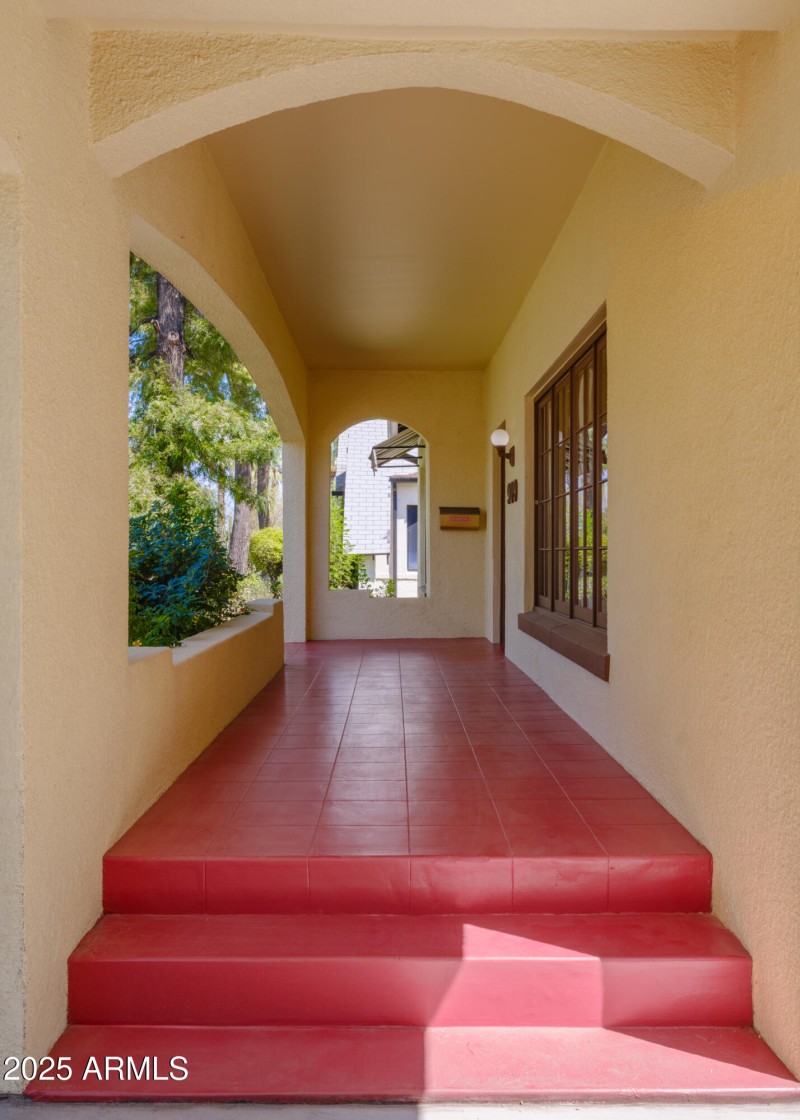 Welcoming Protected Entrance