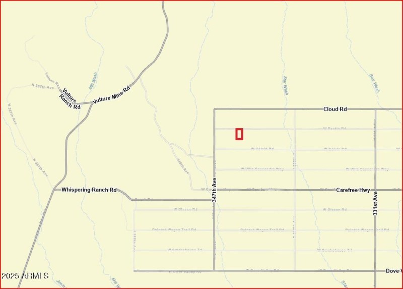 NW corner of the sub