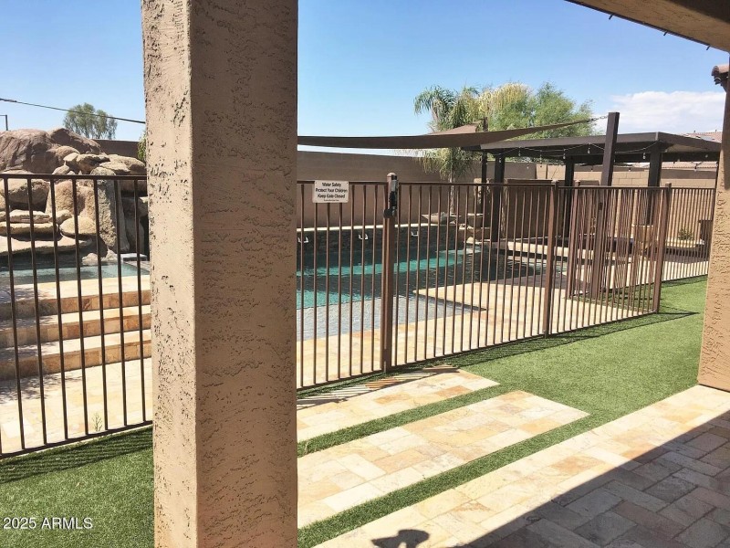 Backyard Pool Fence