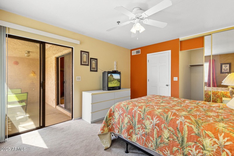 BEDROOM WALKS OUT TO BALCONY