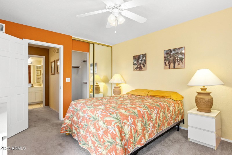 BEDROOM HAS WALK IN CLOSET