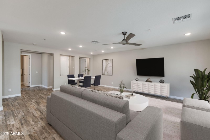 Great Room (Virtually Staged)