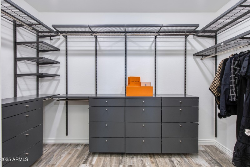 Custom Primary Closet