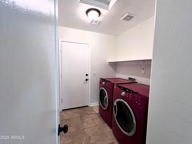 Indoor Laundry Room