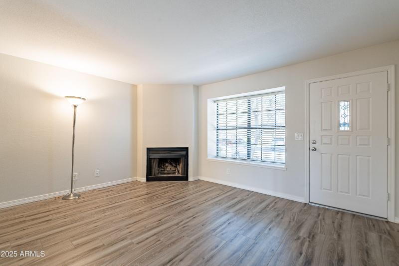 Living Room with Fireplace