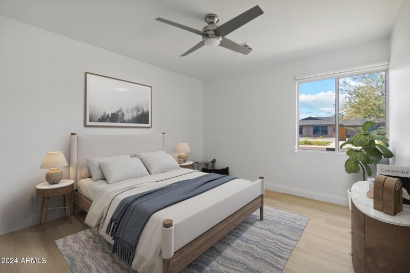 Bedroom - Virtually Staged