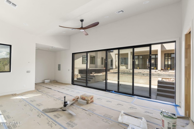 Inside the guest house