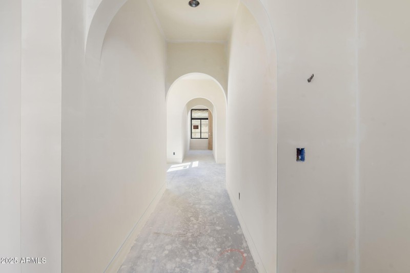 Hallway to secondary bedrooms