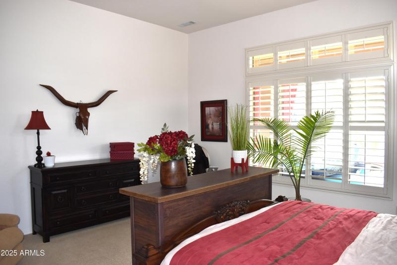 MASTER BEDROOM AND MASSAGE CHAIR