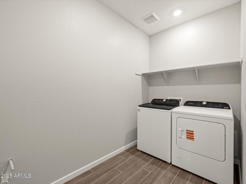 Included Washer & Dryer