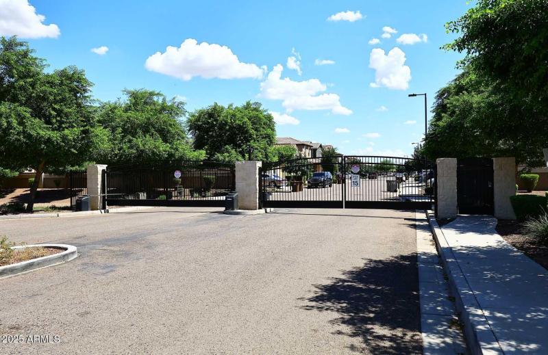 Gated Entrance