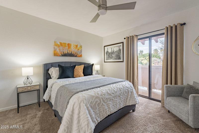 PRIMARY BDRM + PRIVATE PATIO