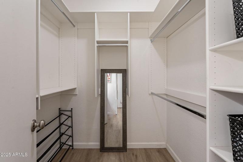 PRIMARY BDRM WALK-IN CLOSET