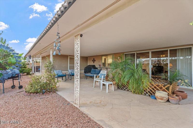 Extended Covered Patio