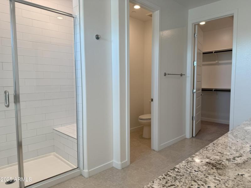 Primary Shower and Toilet