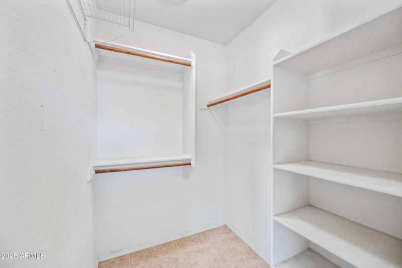 Large Closet with lots of Storage Room