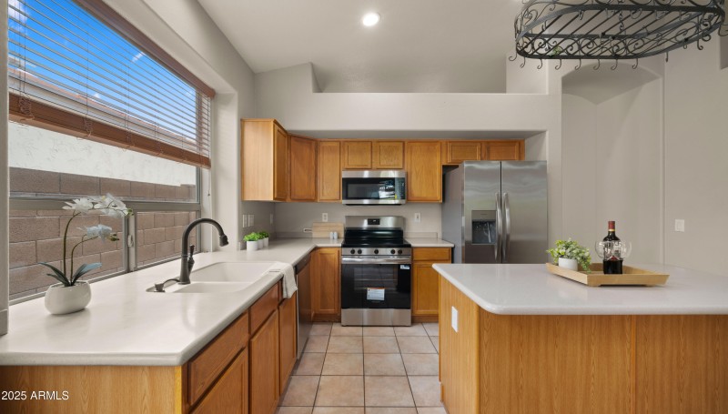 Kitchen with New Appliances