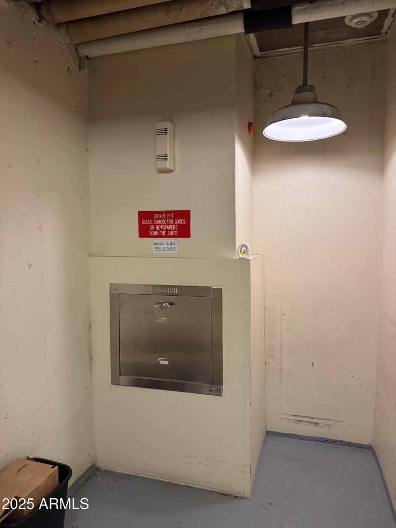 20B Trash Chutes each floor