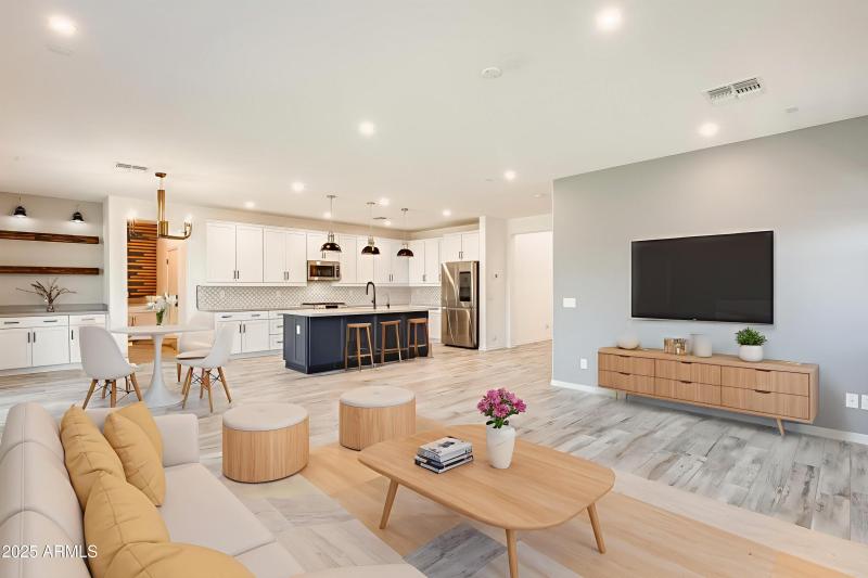 Living Area - Virtually Staged