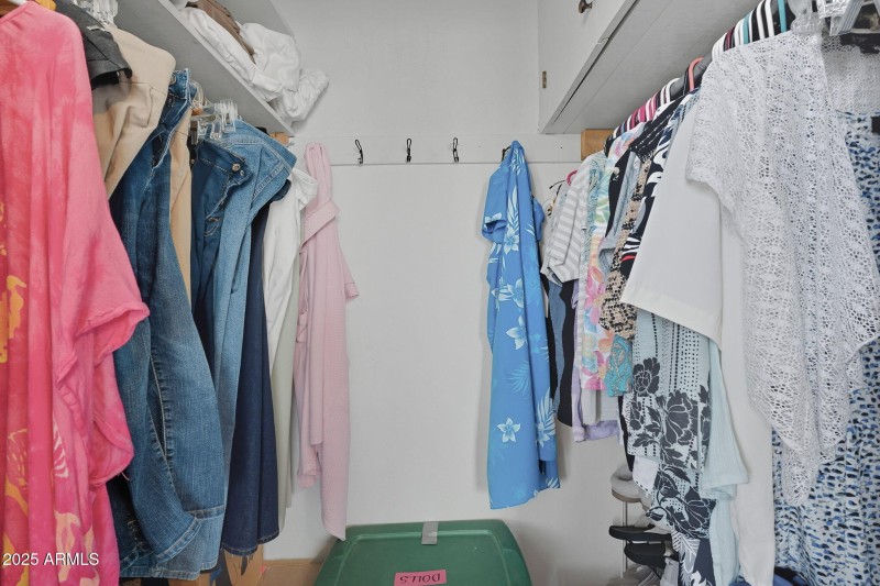 Bedroom 3 Walk-In Closet