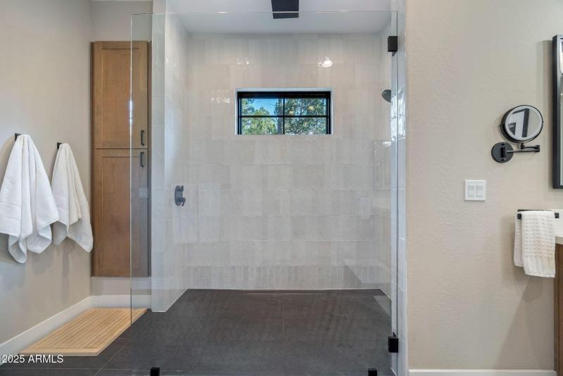 Gorgeous glass shower