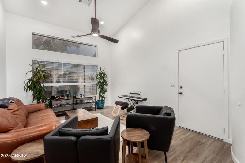 Bright Living Room with Views