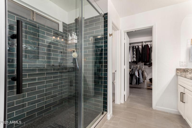 Modern Tiled Shower