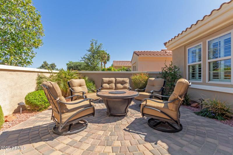 Private Front Courtyard