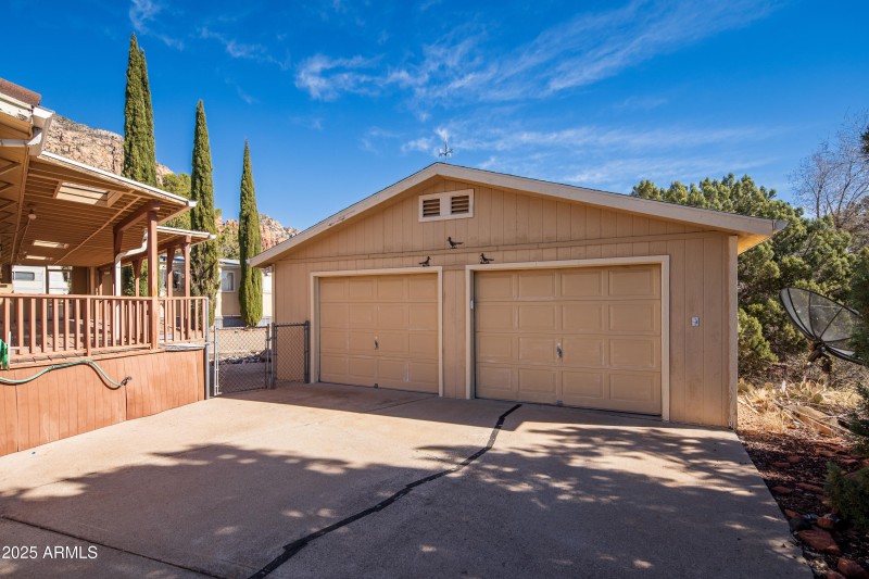 Two-Car Garage + Workshop