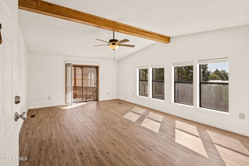 Entrance into Home in Living Room