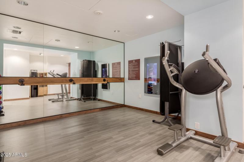 Stretching/Yoga Space